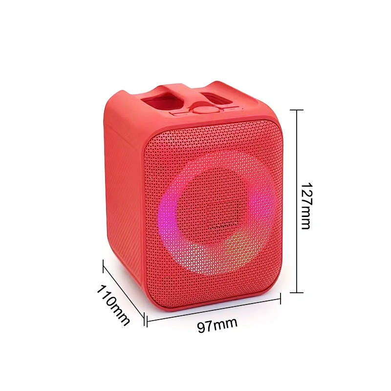 Hot Selling Professional Bass Mini Portable Square Mobile Music Subwoofer Bocinas Bluetooth Speaker Wireless With FM Radio