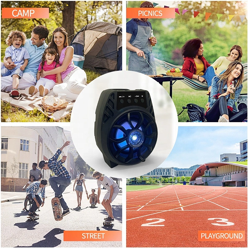 ibastek mini parlantes portatil mp3 player altavoz 3w universal portable black handle wireless mobile bluetooth speaker with tws