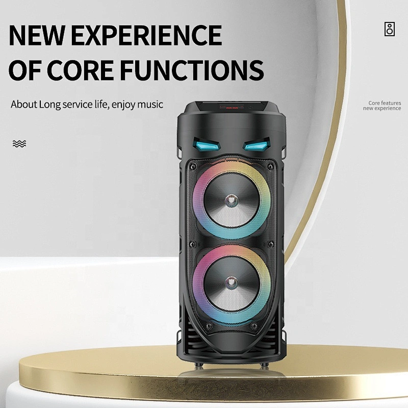 10w rechargeable subwoofers parlante wireless aux outdoor small woofers bluetooth party speakers