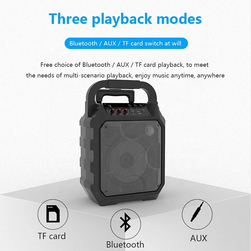 merison 8 inch full range party karaoke dj video trolley bluetooth system speaker with screen