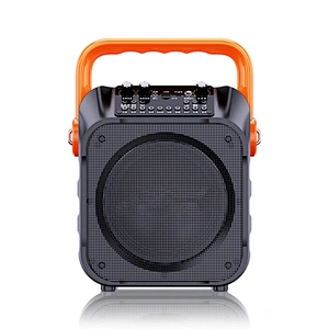 2023 new party  karaoke bluetooth speaker with microphone USB AUX TF TWS