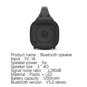 Typical series new bluetooth speaker portable outdoor cylinder bluetooth speaker with karaoke function