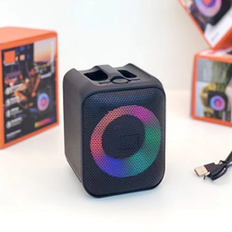 Hot Selling Professional Bass Mini Portable Square Mobile Music Subwoofer Bocinas Bluetooth Speaker Wireless With FM Radio
