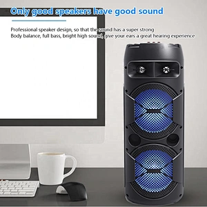 8 inch 40W big power usb port professional dj large speakers bluetooth big size karaoke
