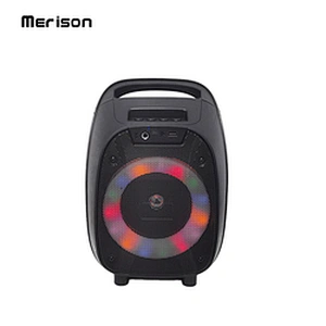 portable 6 inch 8W full range party outdoor karaoke bt wireless speaker with fm tws
