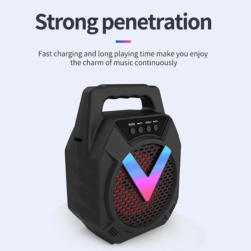 big beach 6.5 inch 5 w wireless portable bluetooth speakers with mic function