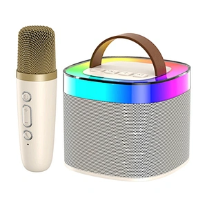 Wholesale price Portable Colors LED Light bluetooth speaker portable mobile phone wireless mini Subwoofer LED Stereo speaker