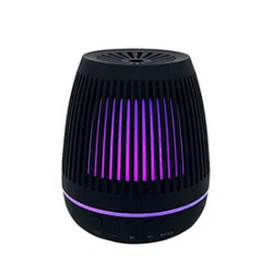Hot Sale Stereo Mini Speakers LED Colorful Atmosphere Light Speakers Portable Wireless Ceiling Mini Speaker Ball