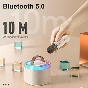 Wholesale price Portable Colors LED Light bluetooth speaker portable mobile phone wireless mini Subwoofer LED Stereo speaker