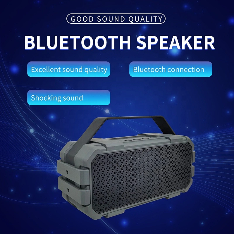 ibastek professional big 30W wireless outdoor concert karaoke video bluetooth speakers for house