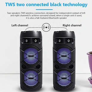 8 inch 40W big power usb port professional dj large speakers bluetooth big size karaoke