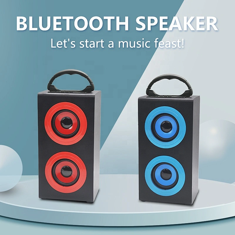 Portable Audio Player Karaoke Cheap Microphone Speaker Player Wireless Shenzhen Factory OEM Subwoofer Bluetooth Speaker