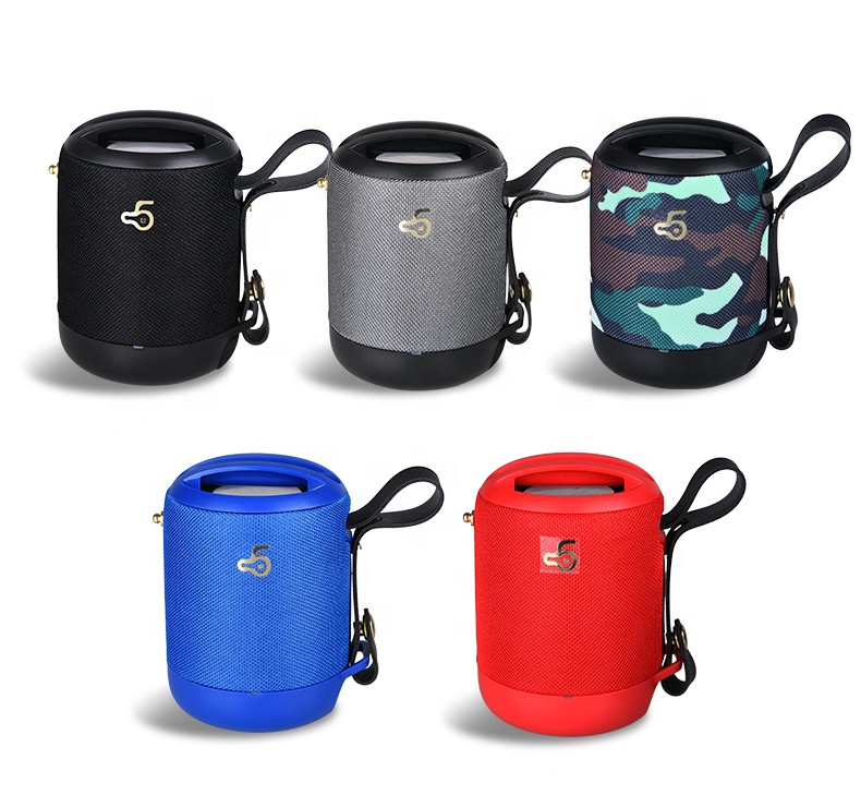 Custom music outdoor 5w 4 ohm 3d sound bluetooth speaker high quality mini plastic