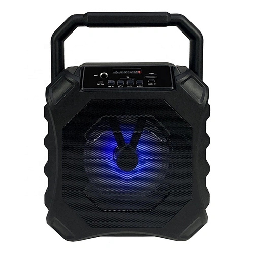 portable plastic 5w subwoofer tws dj led gaming light wireless bluetooth speaker