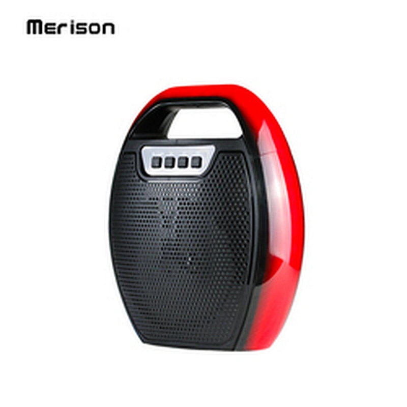 portable outdoor 3 ohm led mp3 player portable small bluetooth wireless speaker 5w led lights