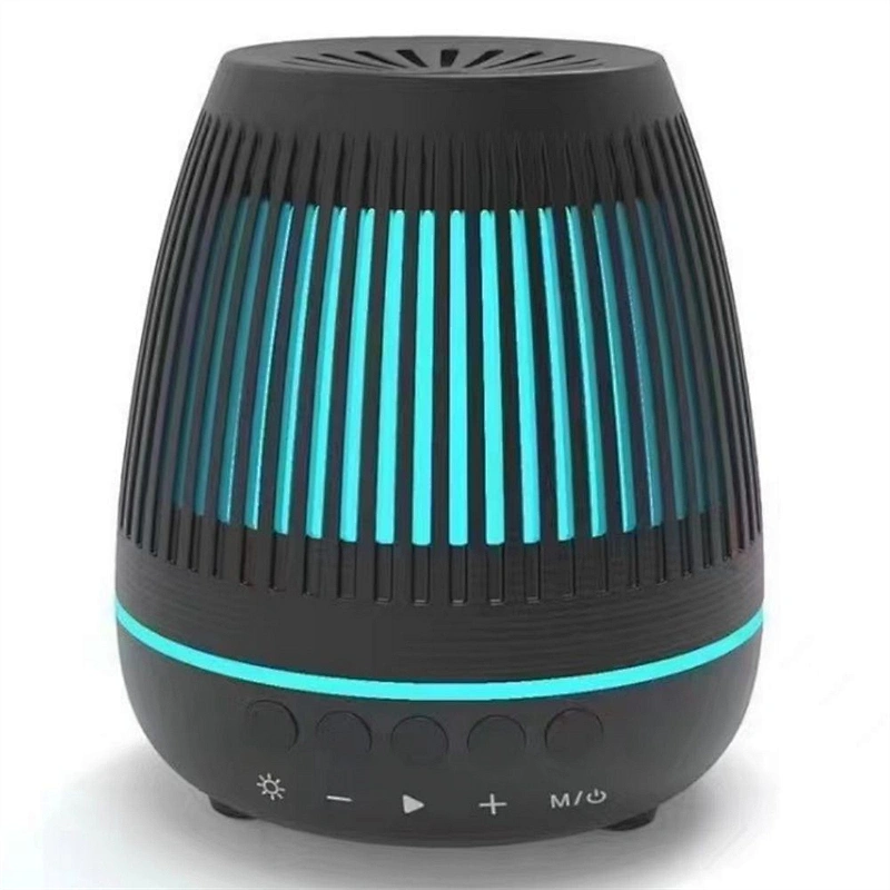 Hot Sale Stereo Mini Speakers LED Colorful Atmosphere Light Speakers Portable Wireless Ceiling Mini Speaker Ball
