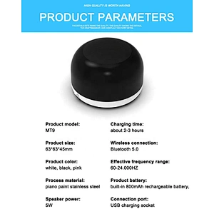 Mini portable magnetic full range video horn TWS bluetooth speaker for mobile