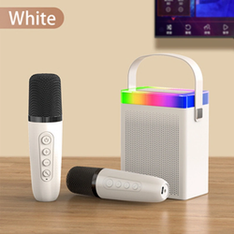 Cheap Price Multifunctional Karaoke Small Portable Music Wireless BT Speaker with Microphone