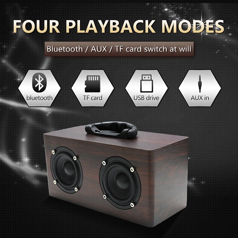 professional portable bikes wood mp3 home theater powered sub woofer bluetooth speaker wireless wooden