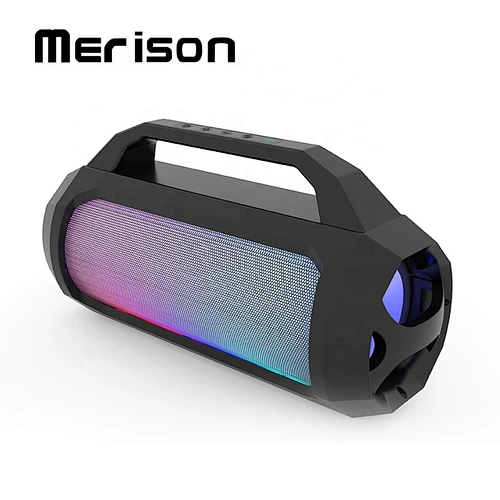 Multi color lights meirende karaoke handle dj bluetooth speakers with mic karaoke