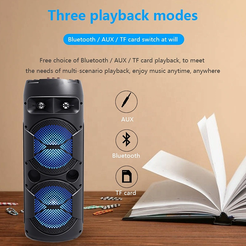 8 inch 40W big power usb port professional dj large speakers bluetooth big size karaoke