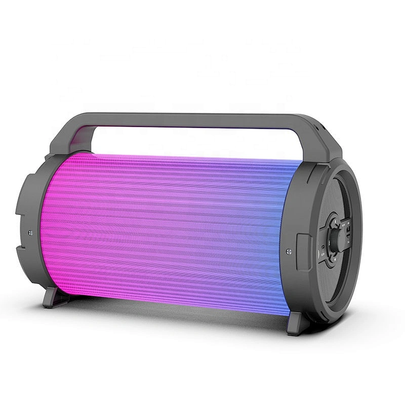 portable bluetooth microphone karaoke surround sound system loud boombox speaker