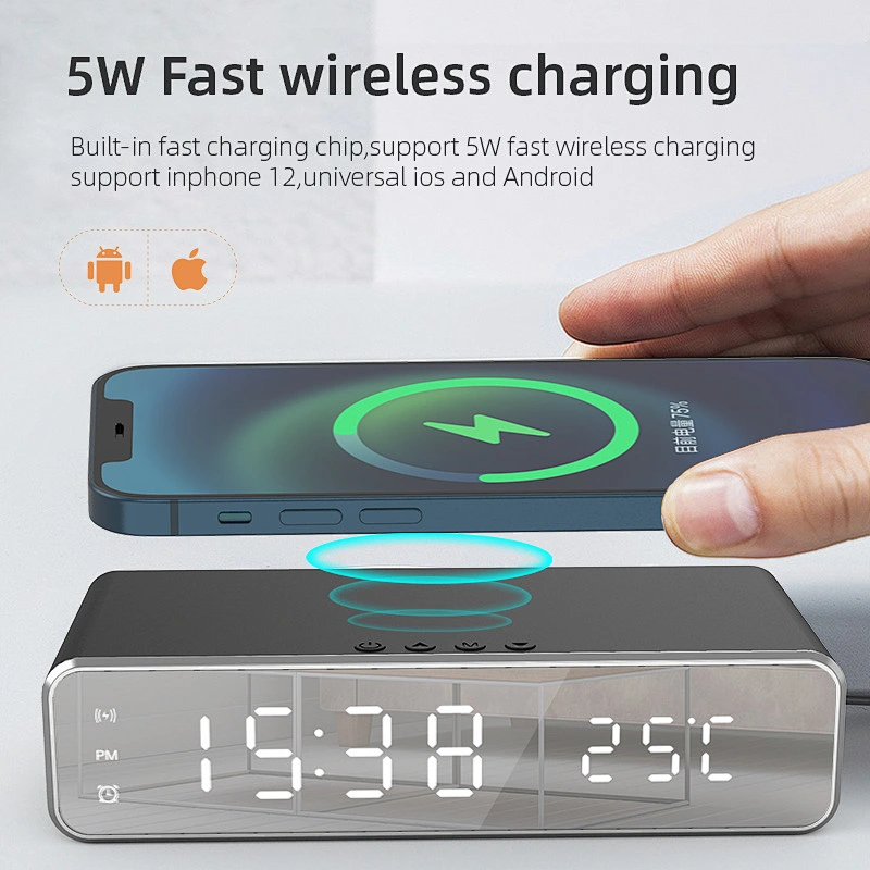 Wholesale Low Price Hifi Wireless Bluetooth Speaker Portable Mini Creative Phone Wireless Charging Speaker