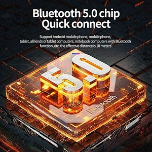 portable outdoor 3 ohm led mp3 player portable small bluetooth wireless speaker 5w led lights