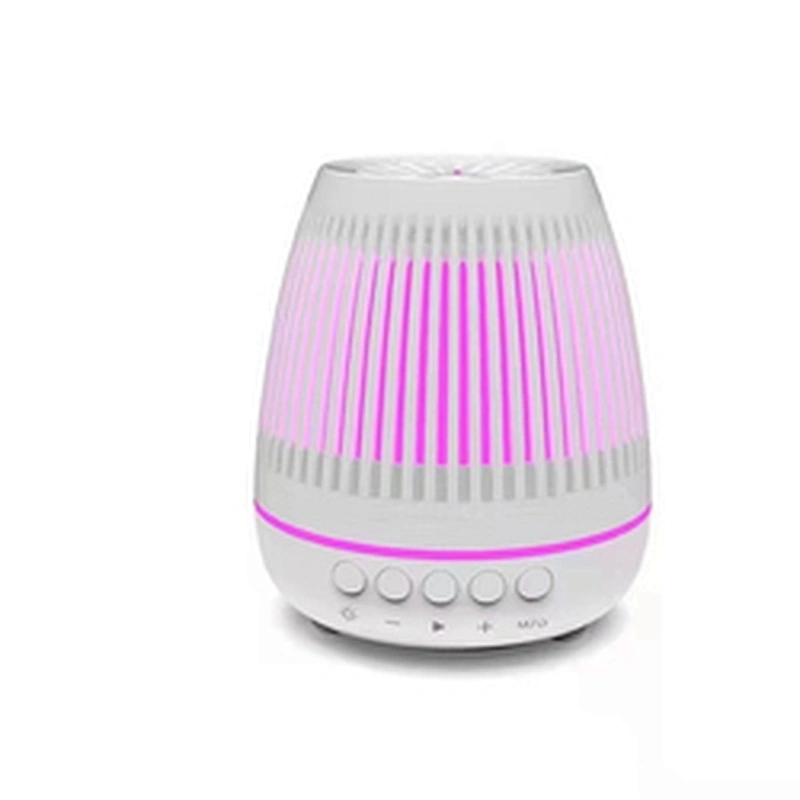 Hot Sale Stereo Mini Speakers LED Colorful Atmosphere Light Speakers Portable Wireless Ceiling Mini Speaker Ball