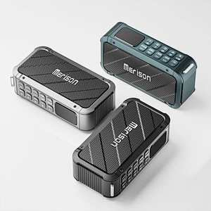 Factory Wireless Speaker Portable Stereo Sound Bluetooth Speaker Support Tf Card Usb Slot Fm Radio
