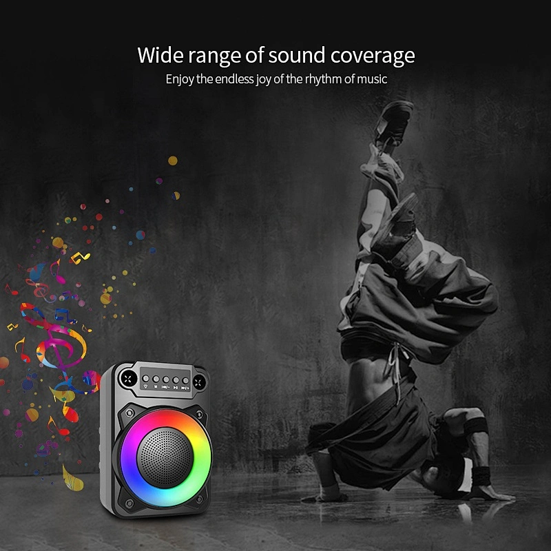 ODM OEM Factory 3 inch Altavoz Inalambrico rgb Portable Full Range Mini Wireless Bluetooth Speakers Music Player