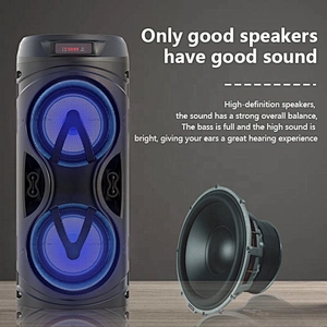 Professional audio 4 inch enceinte wireless bluetooth lumineux speaker subwoofer