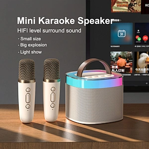 Wholesale price Portable Colors LED Light bluetooth speaker portable mobile phone wireless mini Subwoofer LED Stereo speaker