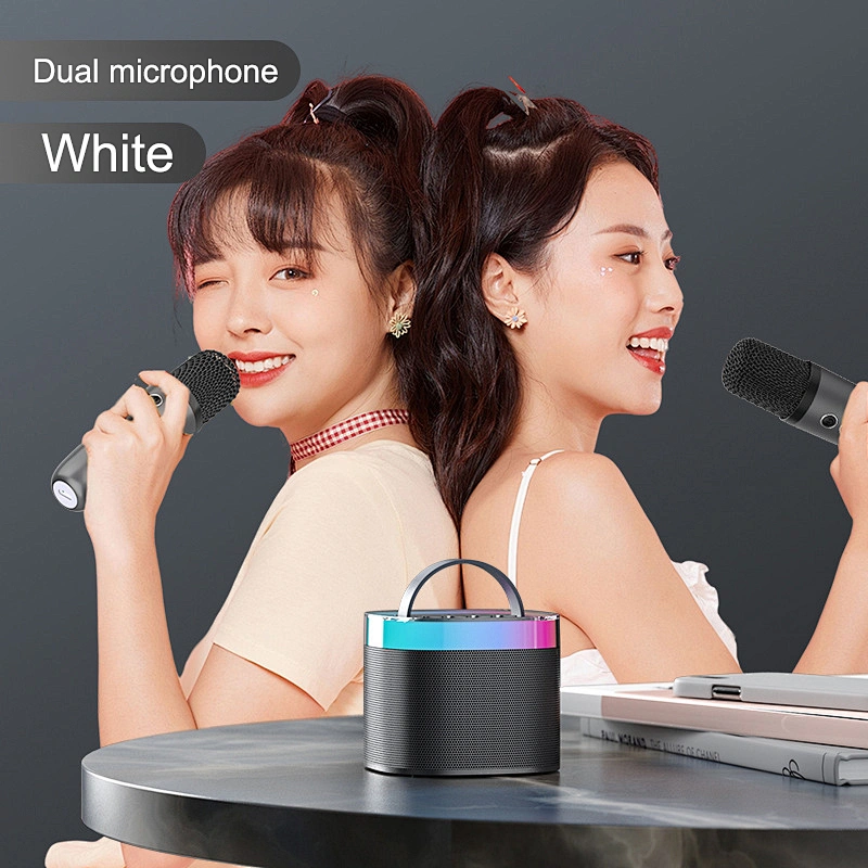 Wholesale price Portable Colors LED Light bluetooth speaker portable mobile phone wireless mini Subwoofer LED Stereo speaker