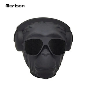 Customised Black 4ohm 5 watt Full Range Animal Monkey Wireless Speakers Bluetooth Original