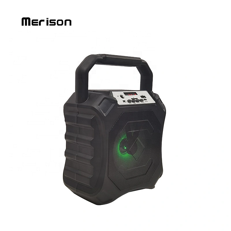 portable plastic 5w subwoofer tws dj led gaming light wireless bluetooth speaker