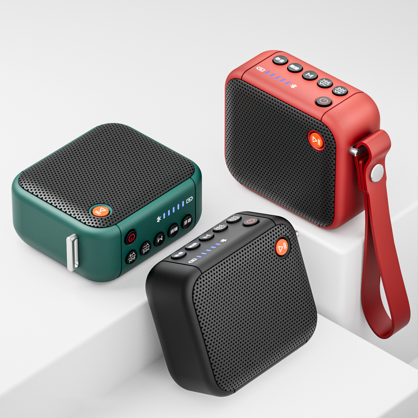 customization mini megaphone bluetooth USB portable smart speaker megaphone