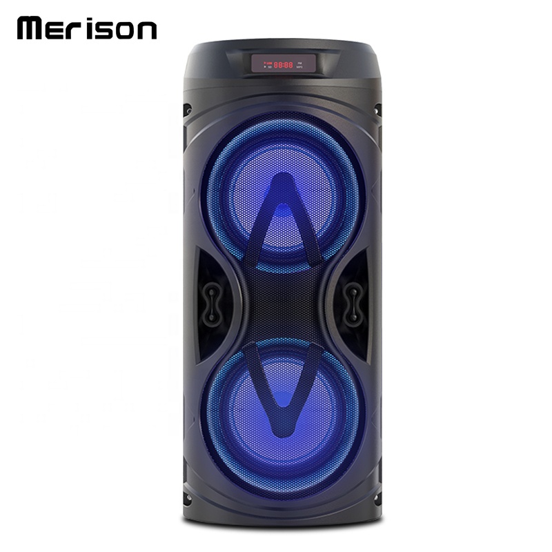 Professional audio 4 inch enceinte wireless bluetooth lumineux speaker subwoofer