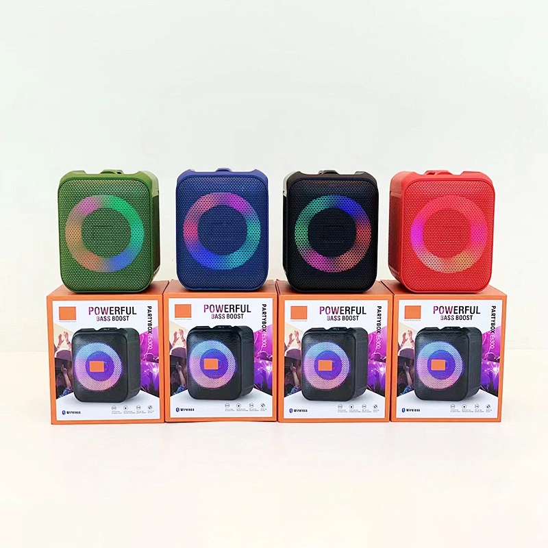 Hot Selling Professional Bass Mini Portable Square Mobile Music Subwoofer Bocinas Bluetooth Speaker Wireless With FM Radio