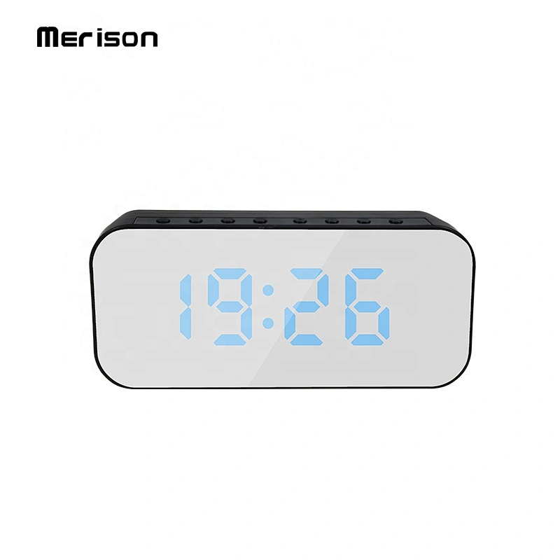 3W alarm clock bluetooth wireless speaker with screen