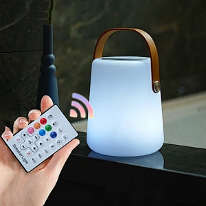 High Quality Outdoor Camping Multifunctional Portable Colorful Speaker Light Bedside Stereo Sound Surround Speaker Light