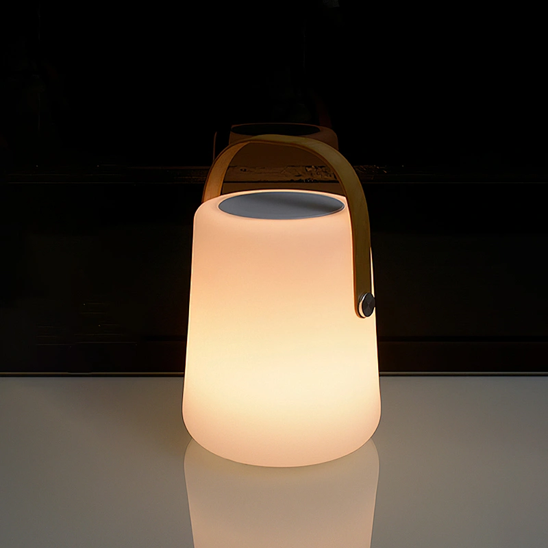 High Quality Outdoor Camping Multifunctional Portable Colorful Speaker Light Bedside Stereo Sound Surround Speaker Light