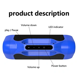 Portable full frequency driver subwoofer 3d surround sound amplifier woofer sport speaker
