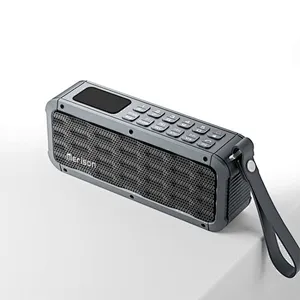 Portable Outdoor Speaker Subwoofer Waterproof Bass Mini Magnetic Bluetooth Speaker With Internal Memory Card
