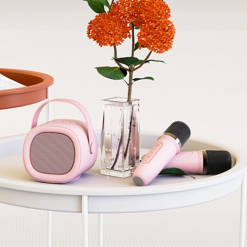 Wholesale Family Karaoke Party Mini Multifunctional Intelligent Wireless Speaker with Microphone