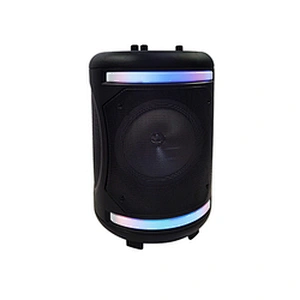 ibastek portable plastic trolley woofer dj wireless stereo bluetooth speaker