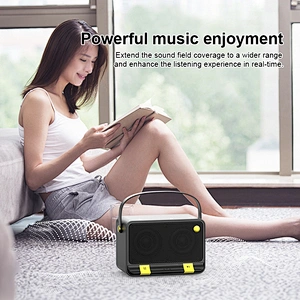 Portable Mini Wireless Bluetooth Speaker USB AUX TF Stereo Sound Music Box Speakers With Microphone