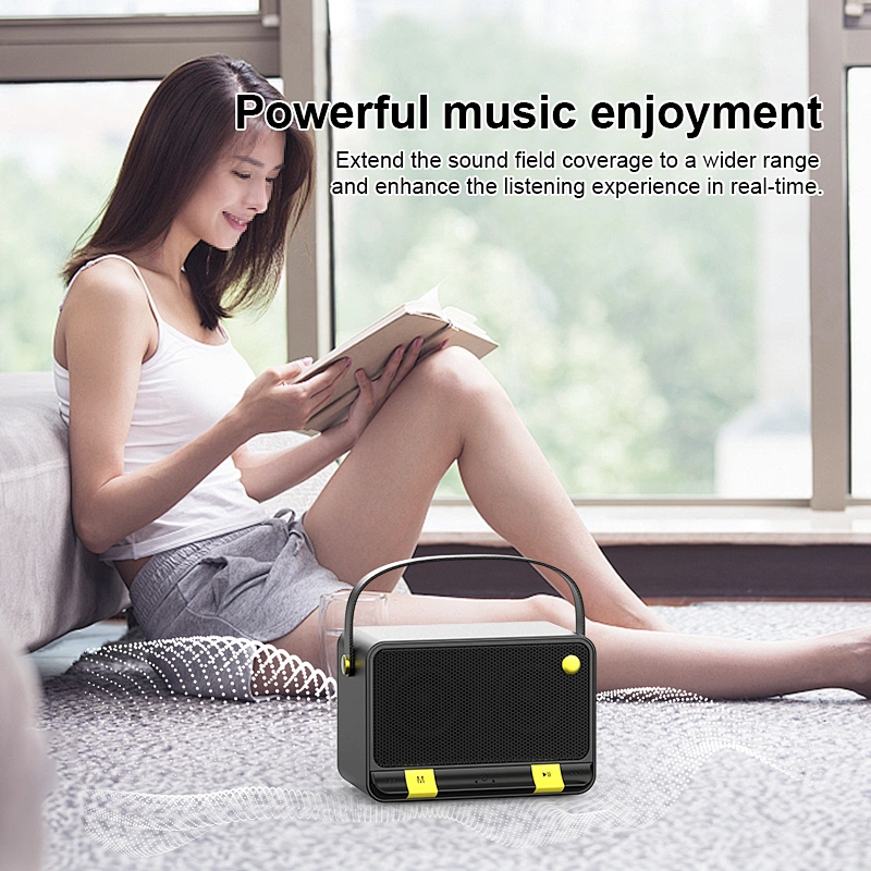 Portable Mini Wireless Bluetooth Speaker USB AUX TF Stereo Sound Music Box Speakers With Microphone