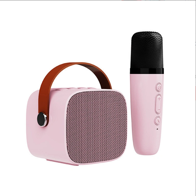 Mini Portable Microphone Audio integrated Microphone Home singing Karaoke Family Wireless BT Outdoor Portable Speaker