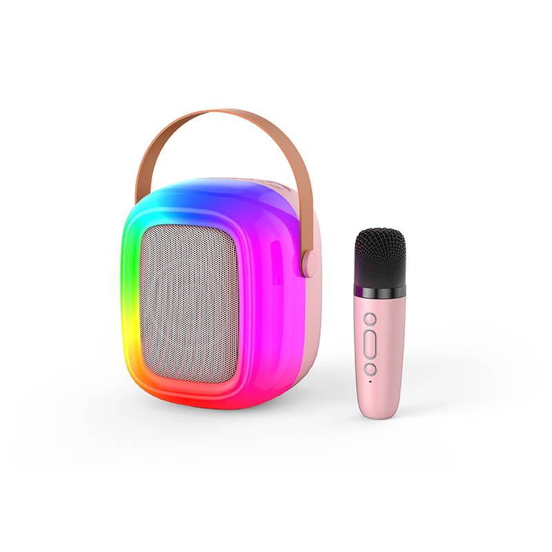 OEM High Power Big Loudspeaker RGB LED Lights Wireless Speaker Bluetooth Speakers Box with Microphone